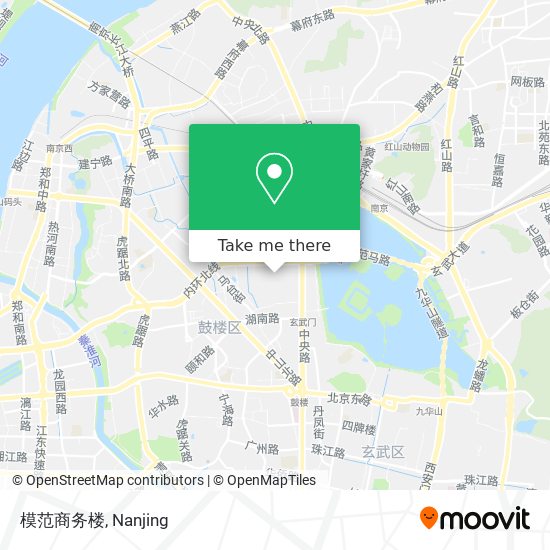 模范商务楼 map