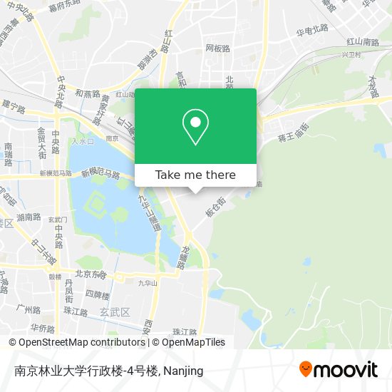 南京林业大学行政楼-4号楼 map