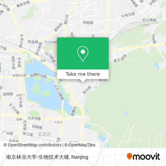 南京林业大学-生物技术大楼 map