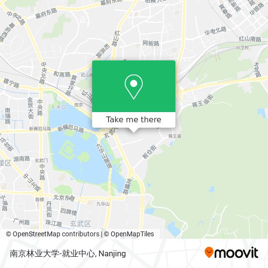 南京林业大学-就业中心 map