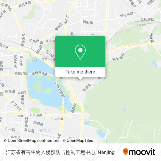 江苏省有害生物入侵预防与控制工程中心 map