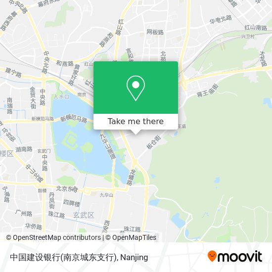中国建设银行(南京城东支行) map