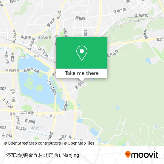 停车场(锁金五村北院西) map