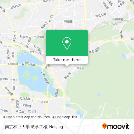 南京林业大学-教学主楼 map