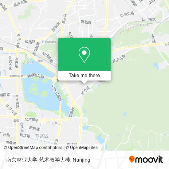 南京林业大学-艺术教学大楼 map