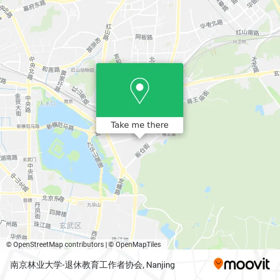 南京林业大学-退休教育工作者协会 map