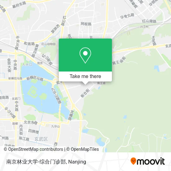 南京林业大学-综合门诊部 map
