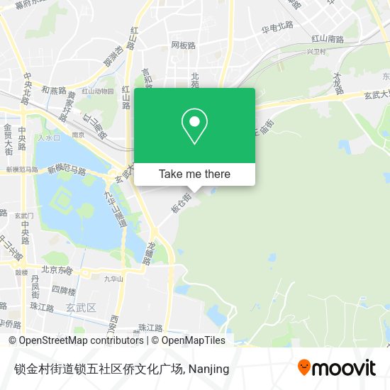 锁金村街道锁五社区侨文化广场 map
