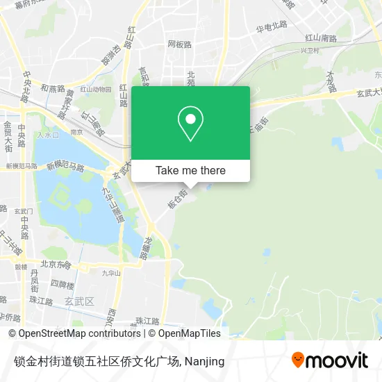 锁金村街道锁五社区侨文化广场 map