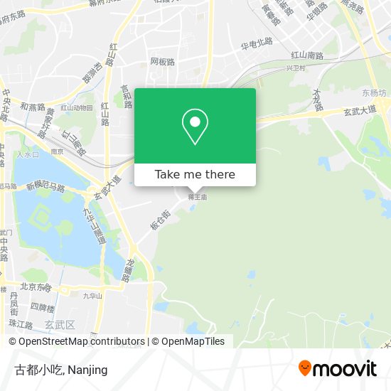 古都小吃 map