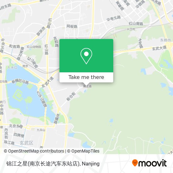 锦江之星(南京长途汽车东站店) map