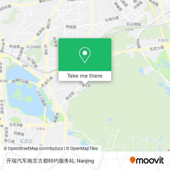 开瑞汽车南京古都特约服务站 map