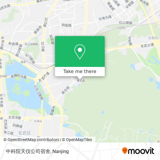 中科院天仪公司宿舍 map
