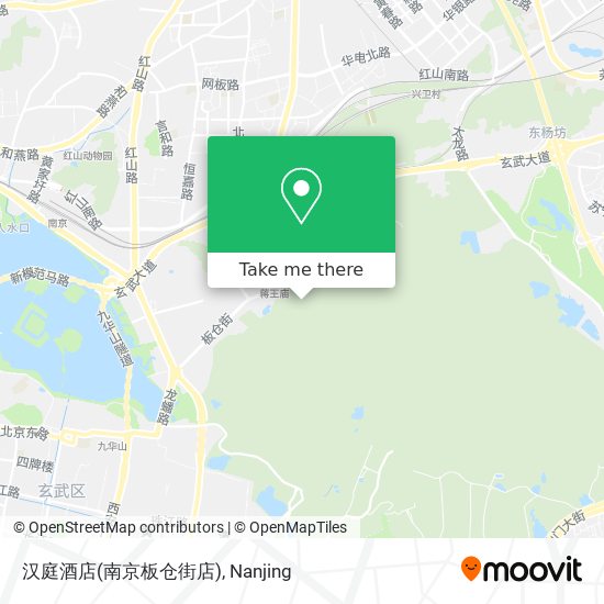 汉庭酒店(南京板仓街店) map