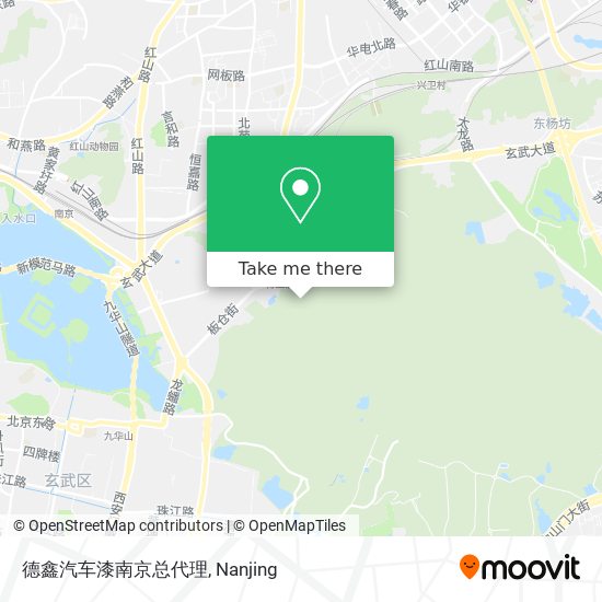 德鑫汽车漆南京总代理 map