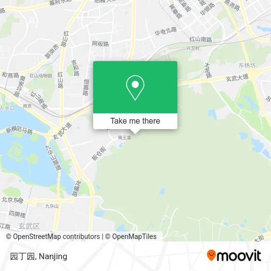 园丁园 map