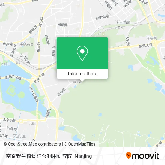 南京野生植物综合利用研究院 map