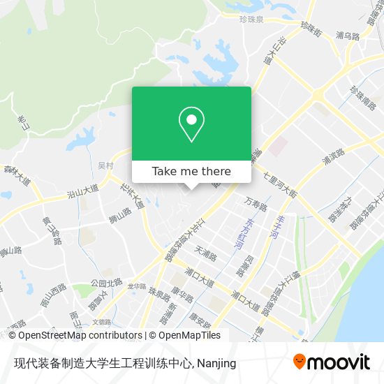 现代装备制造大学生工程训练中心 map