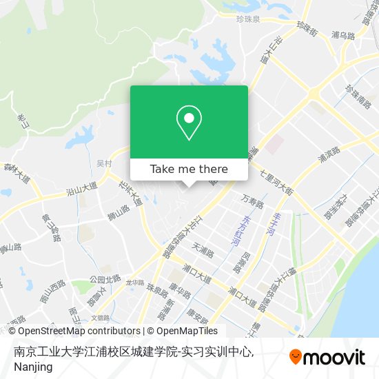 南京工业大学江浦校区城建学院-实习实训中心 map