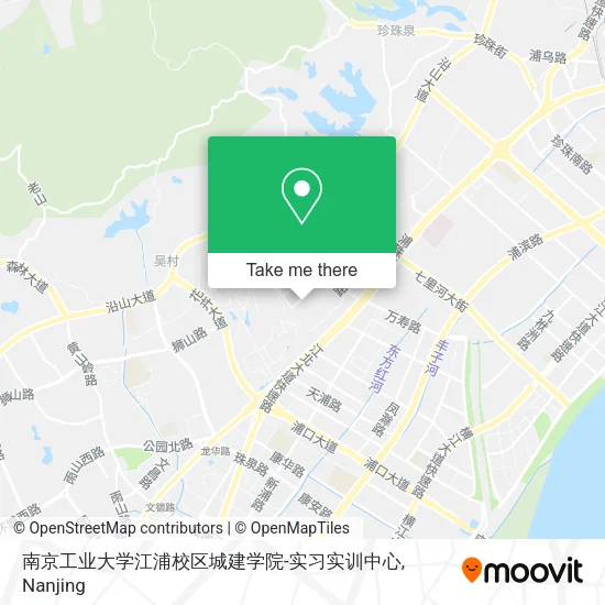 南京工业大学江浦校区城建学院-实习实训中心 map