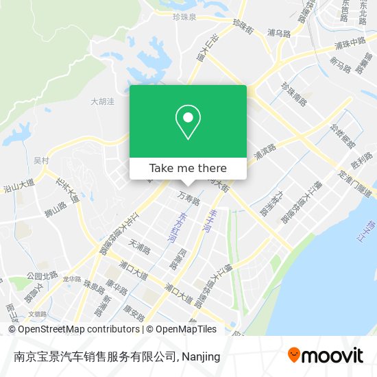 南京宝景汽车销售服务有限公司 map