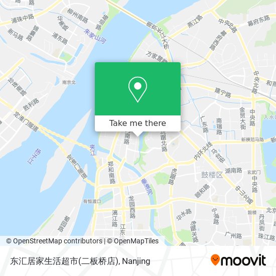 东汇居家生活超市(二板桥店) map