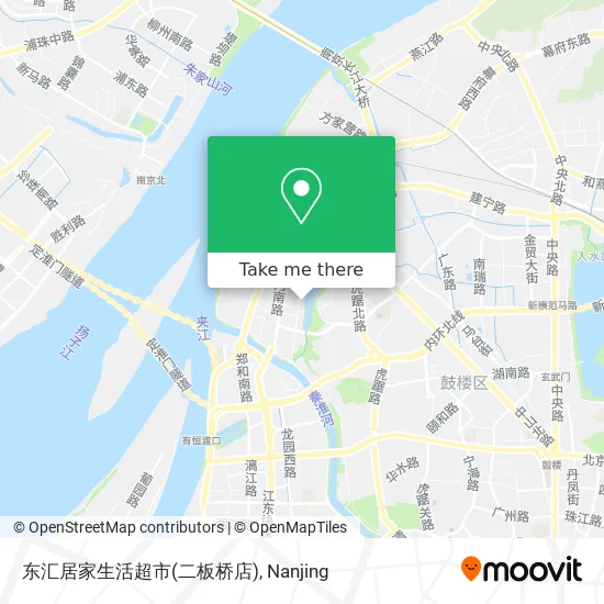 东汇居家生活超市(二板桥店) map