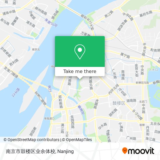 南京市鼓楼区业余体校 map