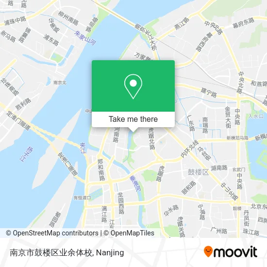 南京市鼓楼区业余体校 map
