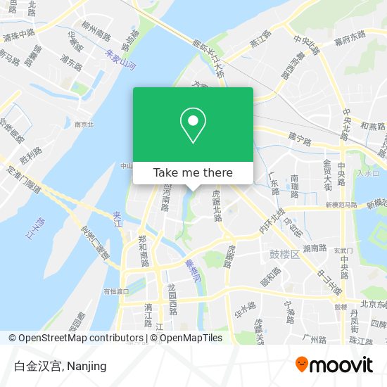 白金汉宫 map