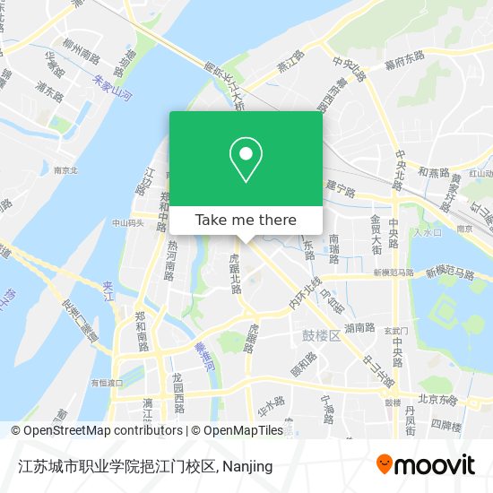 江苏城市职业学院挹江门校区 map