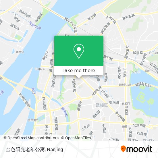 金色阳光老年公寓 map