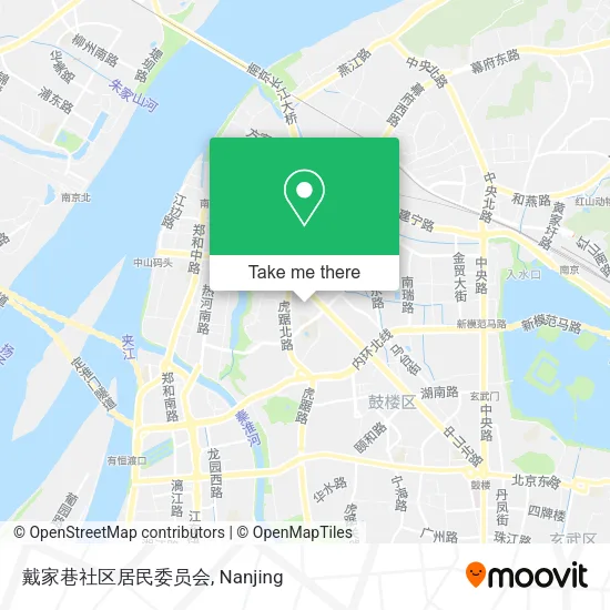戴家巷社区居民委员会 map