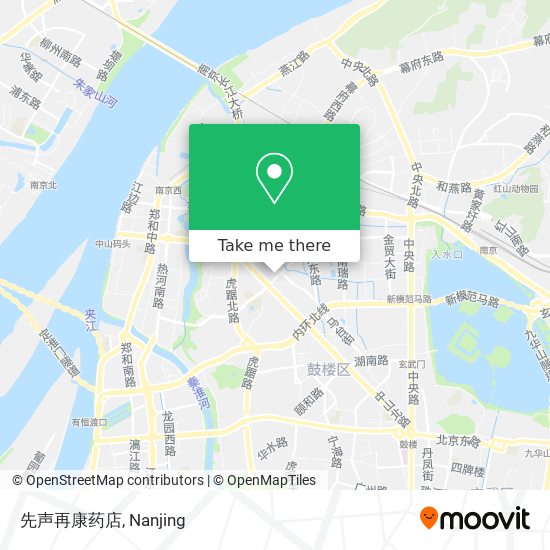 先声再康药店 map