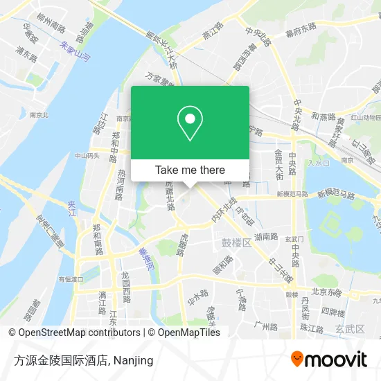 方源金陵国际酒店 map