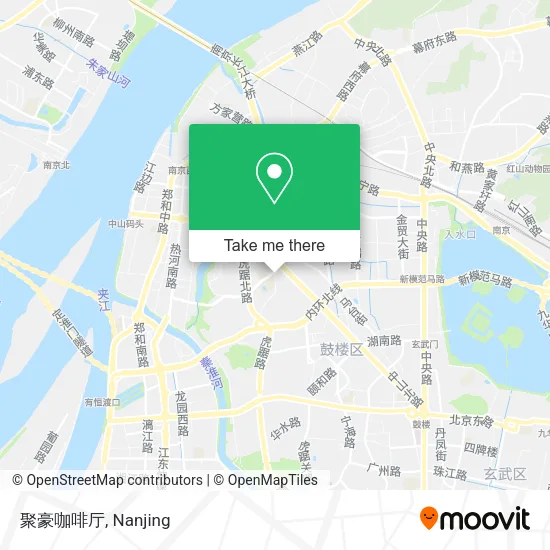 聚豪咖啡厅 map