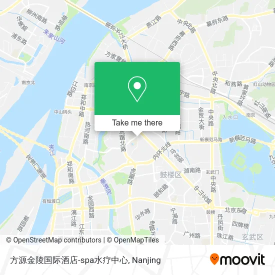 方源金陵国际酒店-spa水疗中心 map