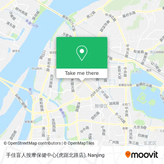 手佳盲人按摩保健中心(虎踞北路店) map