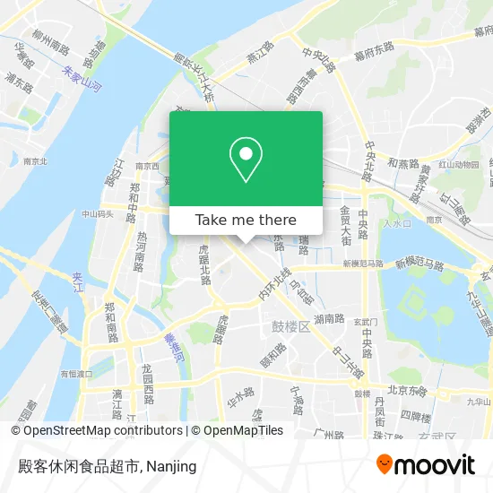 殿客休闲食品超市 map
