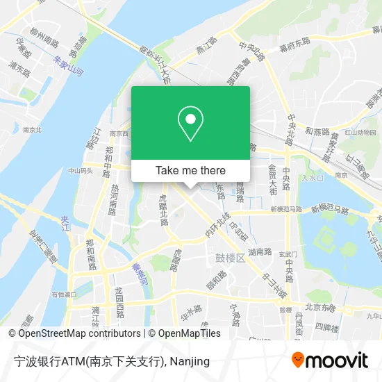 宁波银行ATM(南京下关支行) map