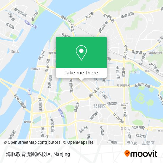 海豚教育虎踞路校区 map