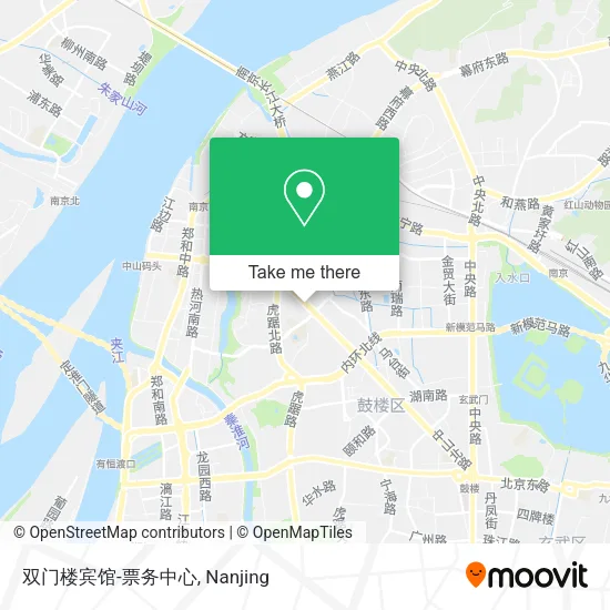 双门楼宾馆-票务中心 map