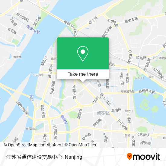 江苏省通信建设交易中心 map