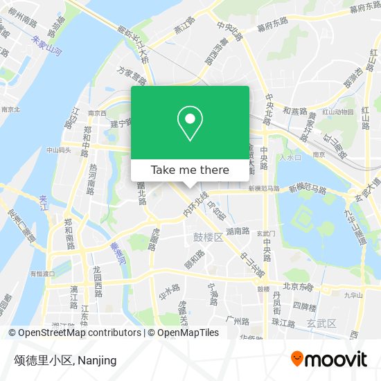 颂德里小区 map