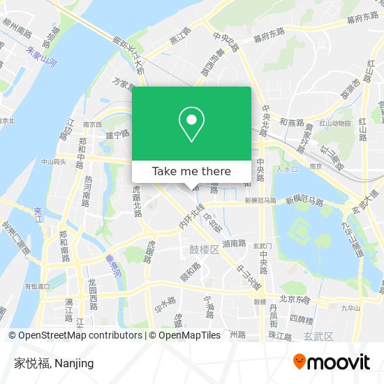 家悦福 map