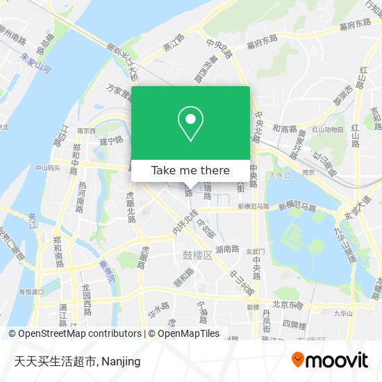 天天买生活超市 map