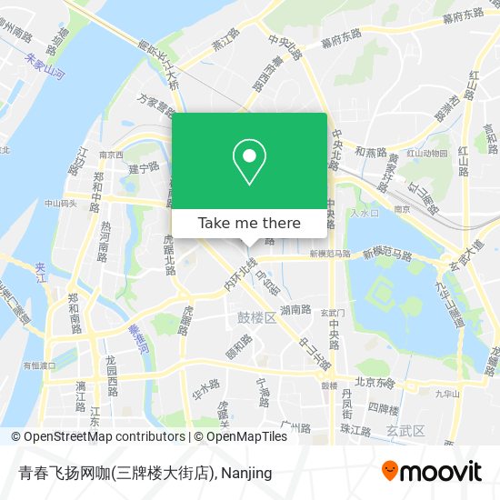 青春飞扬网咖(三牌楼大街店) map
