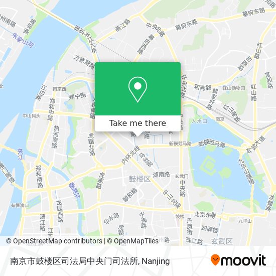 南京市鼓楼区司法局中央门司法所 map