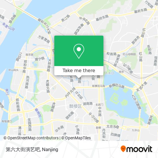 第六大街演艺吧 map