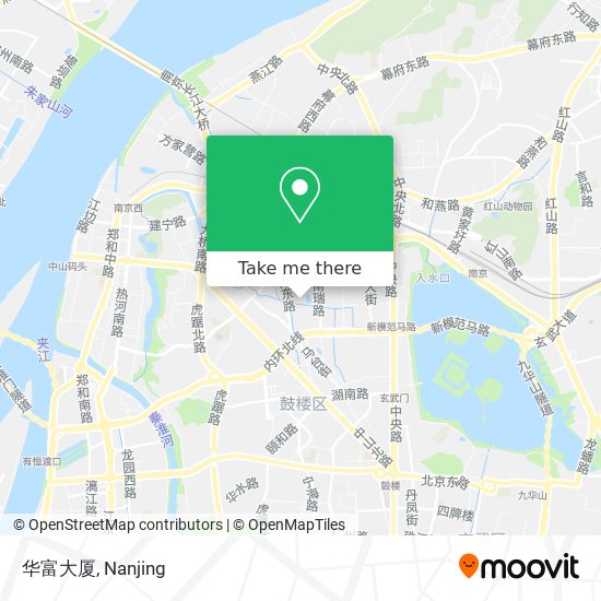 华富大厦 map
